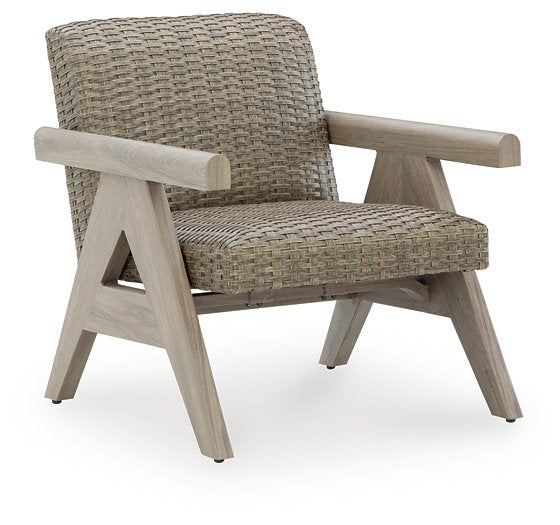 Cliff Trails Outdoor Rocking Lounge Chair - Barb City Furniture (Dekalb, IL)