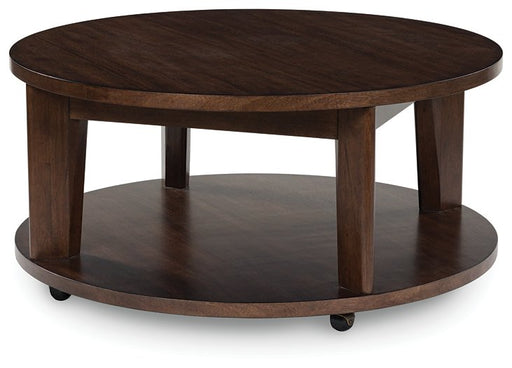 Korestone 2 Coffee Table - Barb City Furniture (Dekalb, IL)
