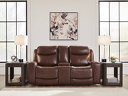 Next Move Power Reclining Loveseat with Console - Barb City Furniture (Dekalb, IL)