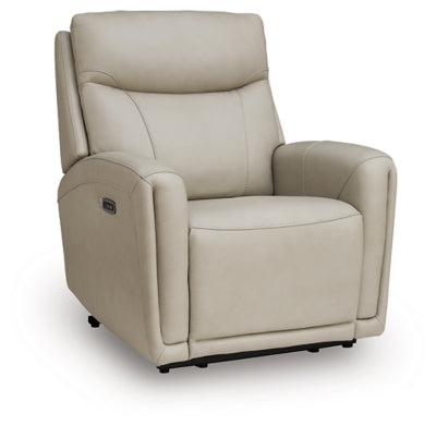 Pincara Power AutoGlide Recliner - Barb City Furniture (Dekalb, IL)