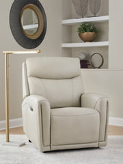 Pincara Power AutoGlide Recliner - Barb City Furniture (Dekalb, IL)