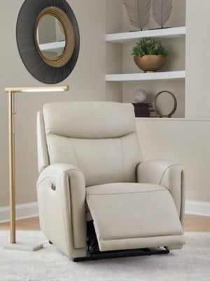 Pincara Power AutoGlide Recliner - Barb City Furniture (Dekalb, IL)