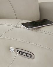 Pincara Power AutoGlide Recliner - Barb City Furniture (Dekalb, IL)