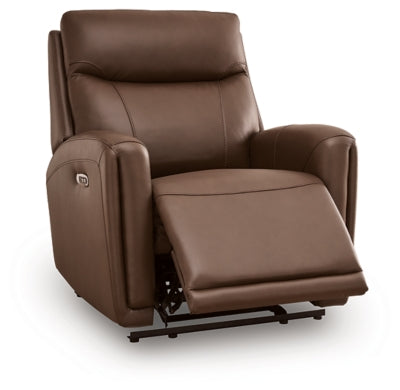 Pincara Power AutoGlide Recliner - Barb City Furniture (Dekalb, IL)
