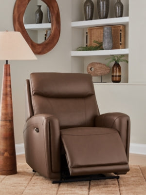 Pincara Power AutoGlide Recliner - Barb City Furniture (Dekalb, IL)