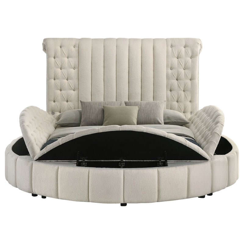 Sonya Panel Floor Storage Bed