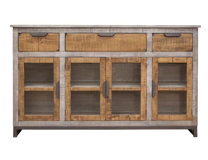 Mita 3 Drawers and 4 Doors, Console