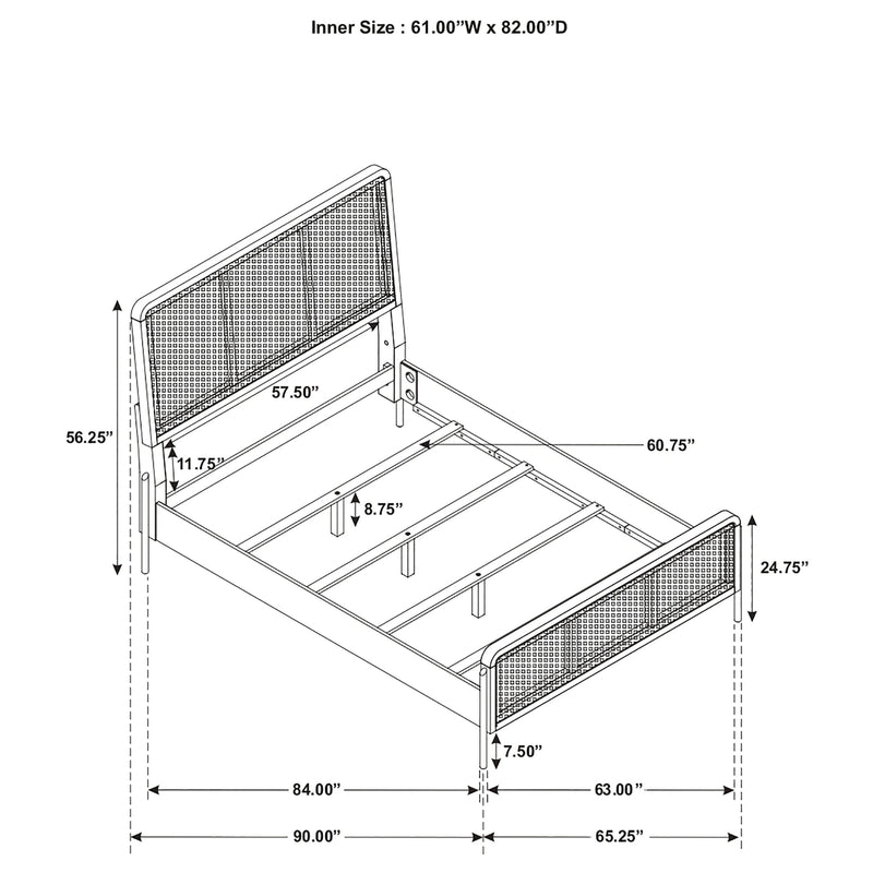 Arini Panel Bed
